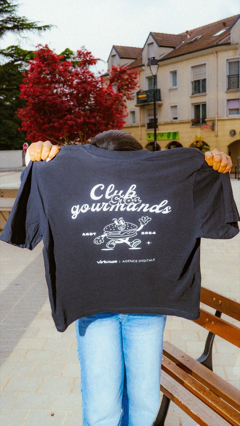 T-shirt Club Gros Gourmands